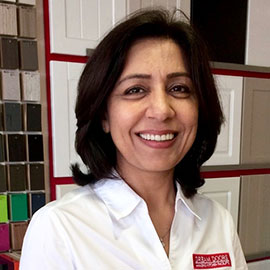 Dream Doors Kitchens Wellington CEO Indu Sudhakhar