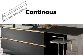 Continous Kitchen Door Pull