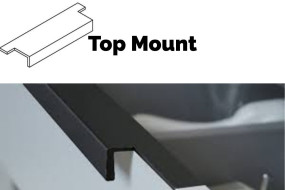 Top Mount Kitchen Door Pull