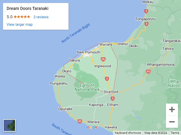 Taranaki map