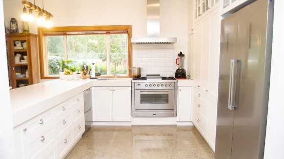 classic kitchen renovation christchurch white cabinets stainless steel appliances