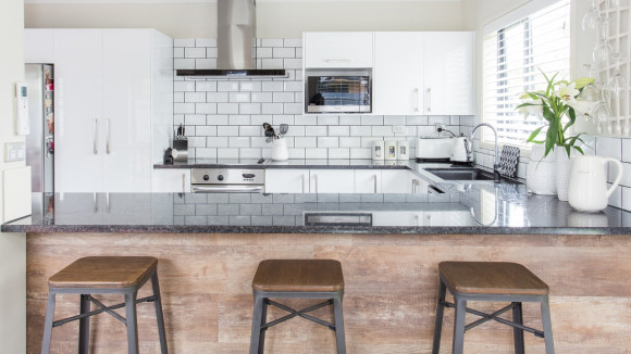 modern kitchen remodel christchurch white cabinets subway tile backsplash