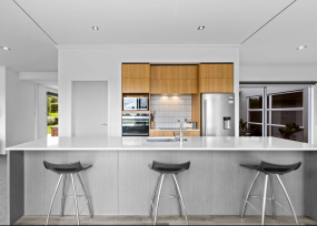 Kitchen renovation with new cabinets