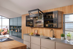 Blum Overhead Kitchen Storage